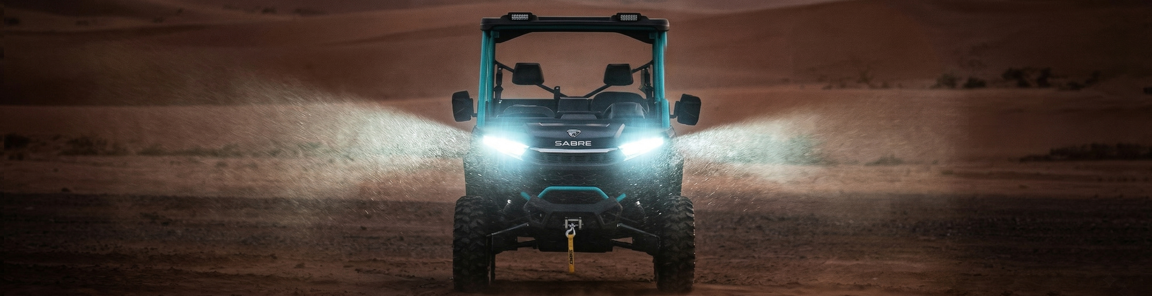 Sabre XR2 UTV in desert